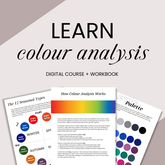 Learn Color Analysis - Pre-Order